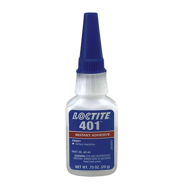 Loctite 401 Prism Instant Adhesive, Surface Insensitive 20 gm Net Wt. Bottle LOC40140 - main